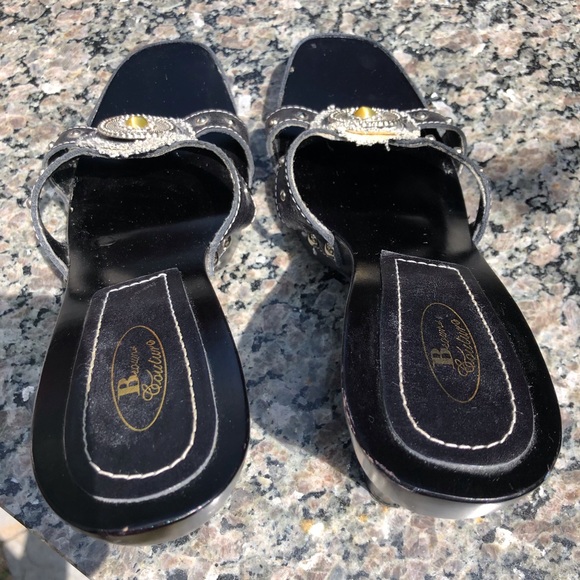 COUTURE Browns designer platform studded heels 💋 - Picture 15 of 15